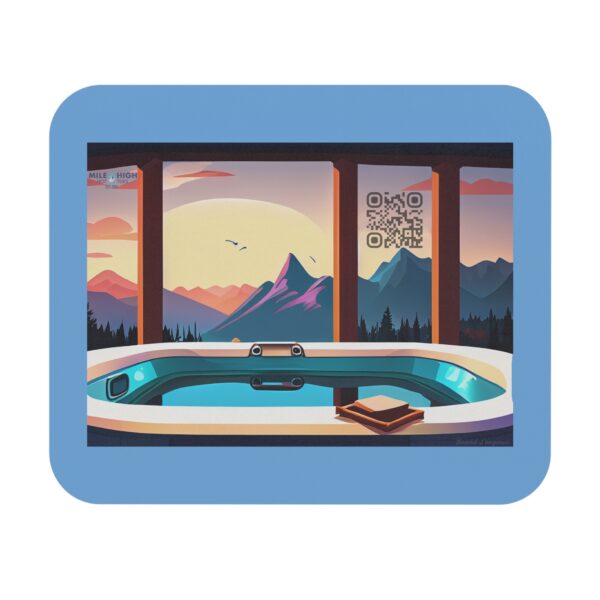 Mile High Hot Tub Mouse Pad